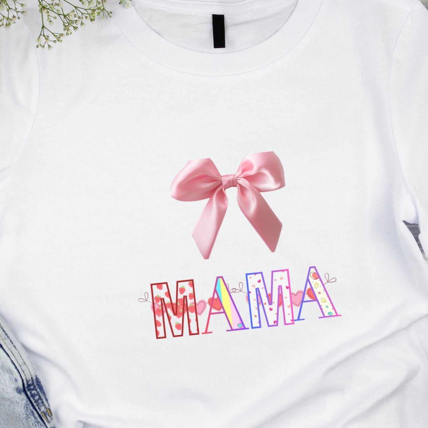 Retro Mama T-Shirt: Boho Style Design (PNG JPG PDF)