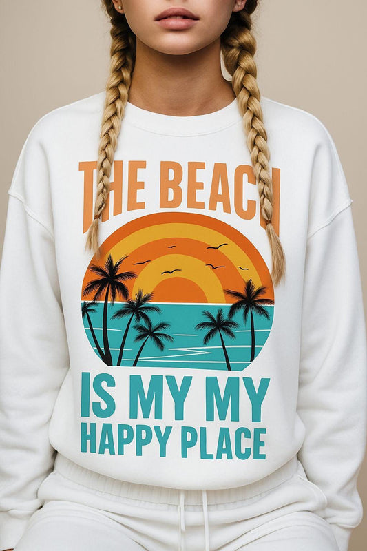 T-shirt with the beach design