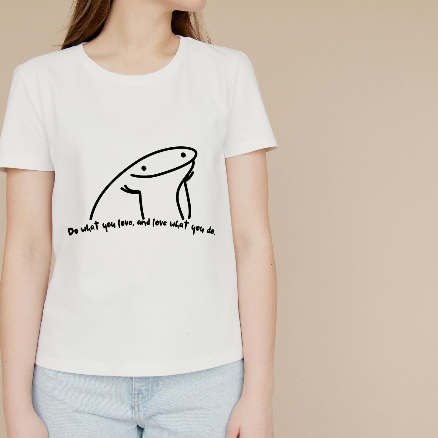 Doodle-style motivational quotes T-shirt