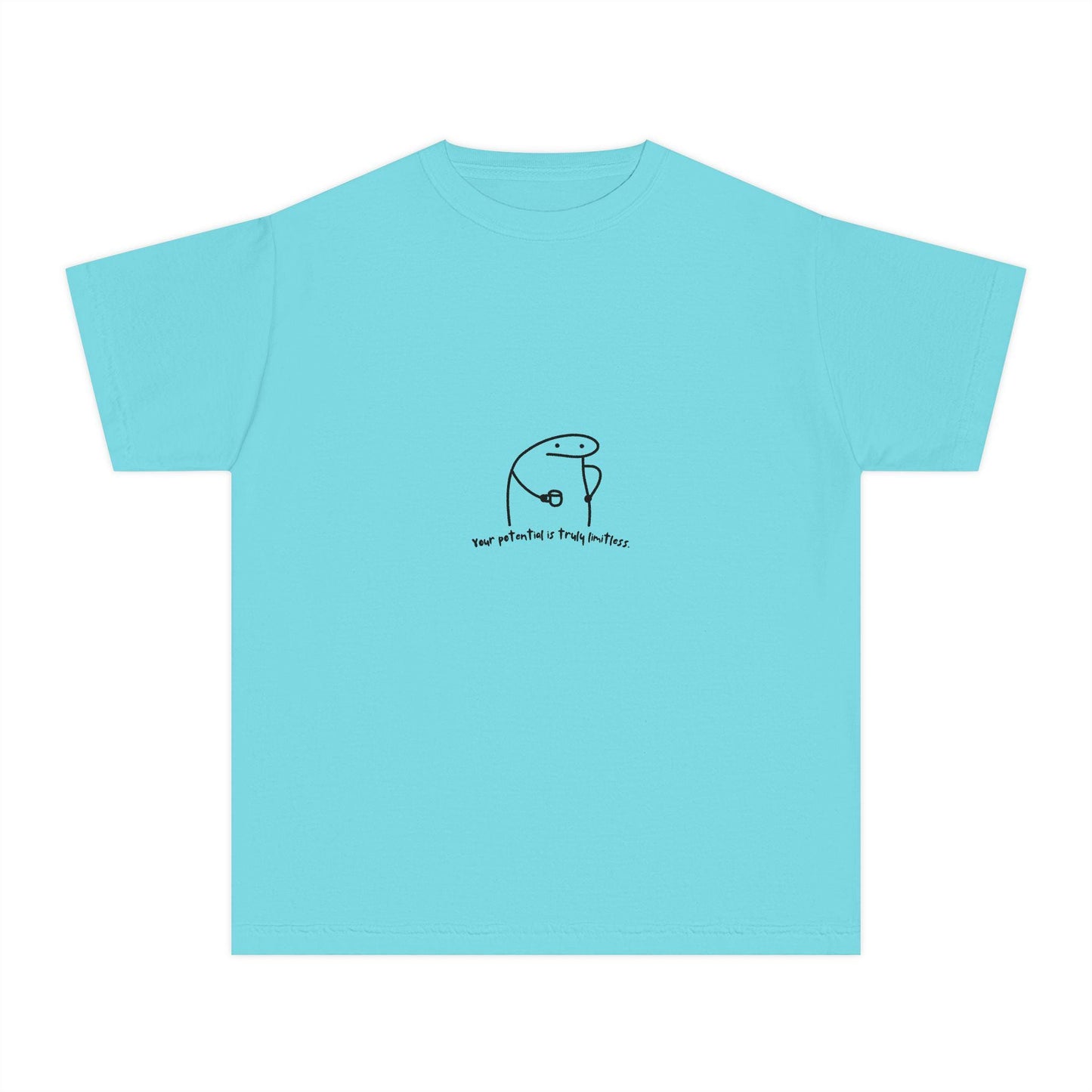 Youth Midweight Graphic Tee - Playful Artwork for Kids, Summer Wear, Birthday Gift, Casual Outfits, Everyday Style