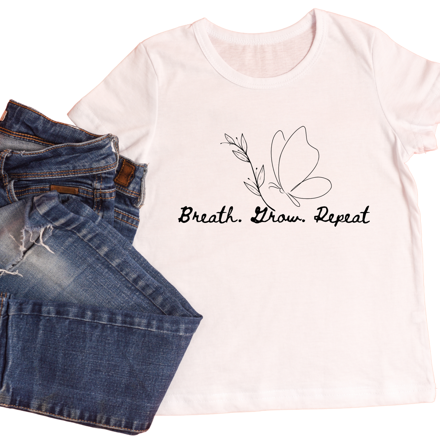 Minimalist Quote T-shirt Design Motivational Digital Download PNG Printable Typography Design
